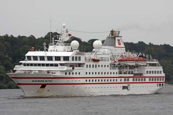 Hanseatic - единственное в мире экспедиционное судно класса люкс. Фото с сайта: inresort.ru
