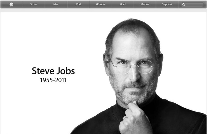 Такая заставка сейчас на главной странице легендарной компании. Фото с сайта: apple.com