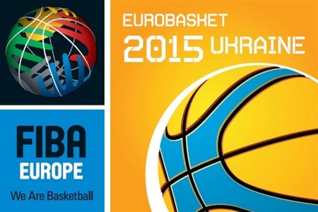 Рекламный плакат Евробаскет - 2015