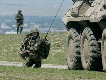 Минимум иностранных солдат и куча военной техники в Одесской области. Фото - mir24.tv