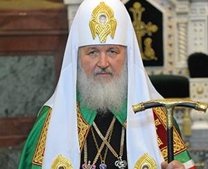 На фото: Патриарх Кирилл.