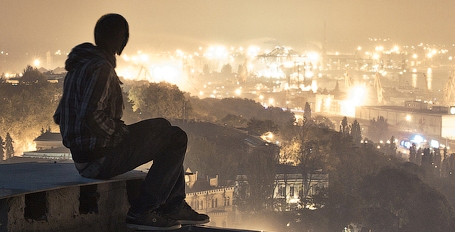 Экстремал сделал потрясающие фото ночной Одессы. Фото - Просто Тол.