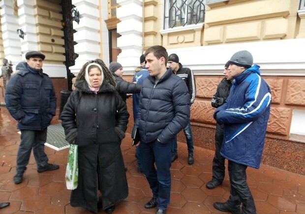 Одесситы решили поддержать девочку. Фото с сайта: reporter.com.ua.