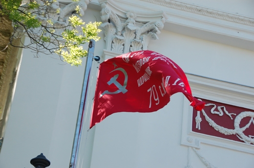 Завтра флагов станет еще больше. Фото с сайта: odessa.ua.