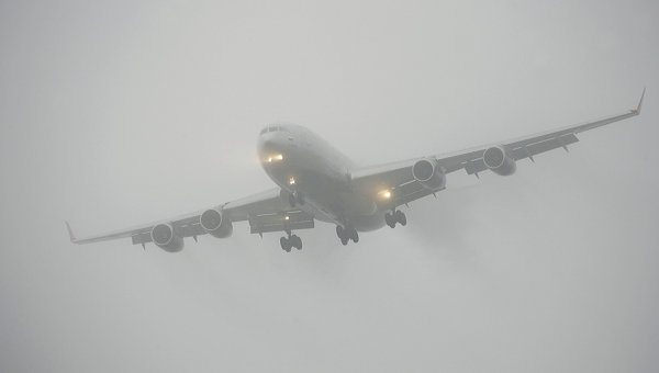 Туман - не лучшая среда для самолетов. Фото с сайта: acmb.ru.