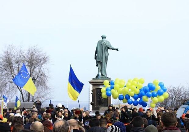 Сборы Евромайдана. Фото: Наталя Железогло.