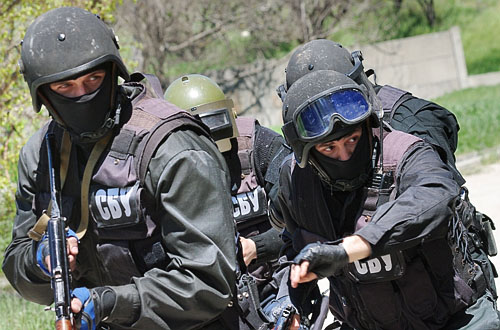 СБУ повязали террористов. Фото с сайта sbu.gov.ua.