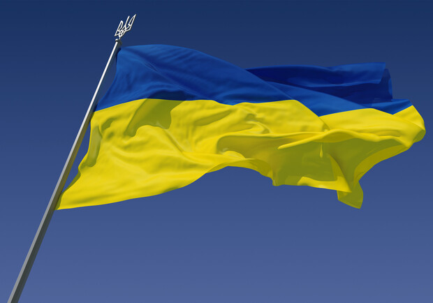 Новость - События - Огромный украинский флаг из Одессы развернут в Грузии