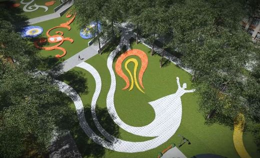 Вот как будет выглядеть парк в конце реконструкции. Фото: пресс-служба горсовета