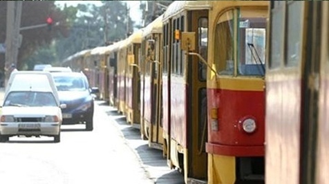 В Одессе не ходят три трамвая