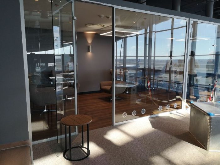 Фотофакт: как выглядит новый бизнес-зал в аэропорту 