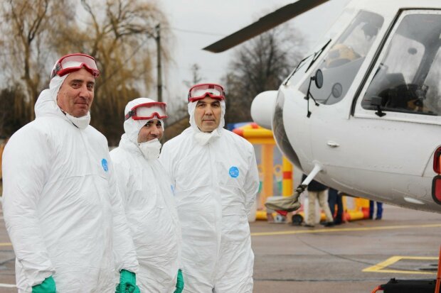 Одесситам показали, каким вертолетом будут транспортировать при коронавирусе    Фото: ГСЧС