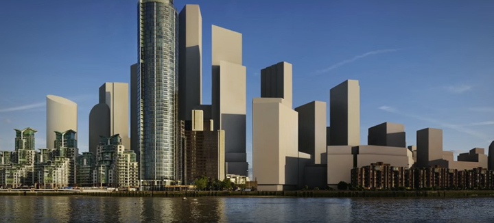 Мечта застройщика: как будет выглядеть Лондон через 50 лет