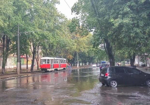 Как в Одессе сегодня ездят трамваи и троллейбусы Фото: Таймер 