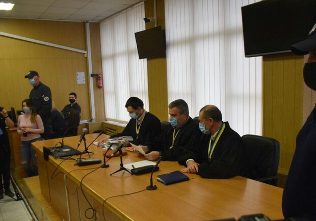 Суд по делу пожара на Троицкой Фото: Odessa Online 