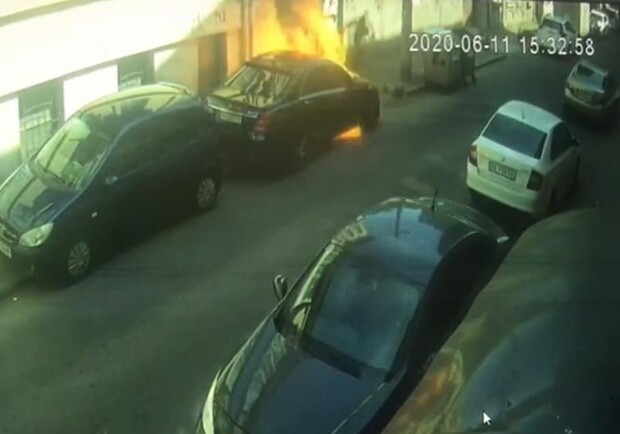 В Одессе подожгли машину адвоката Фото: Натальи Коренной 