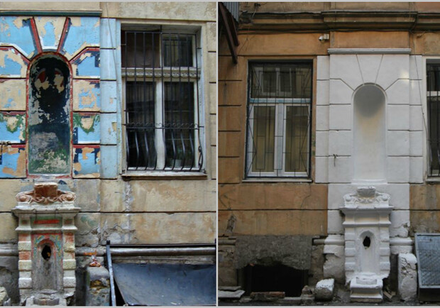 В Одессе перекрасили уникальный исторический фонтан Фото: Дмитрий Жданов