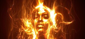 Слабонервным не смотреть: около цирка девушка устроила самосожжение (фото 21+)