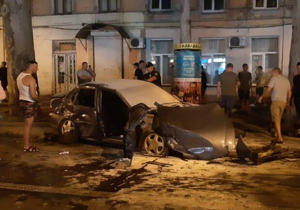 ДТП в центре Одессы: есть пострадавшие. Фото Дарьи Сидоровской