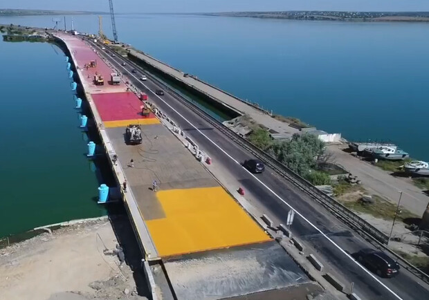 Как усовершенствуют мост через Хаджибей - фото Служба автомобильных дорог 