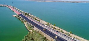 На мосту через Хаджибейский лиман открыли движение по новым полосам: теперь их пять