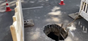 Не из-за метро: почему на Сечевых Стрельцов проседал асфальт