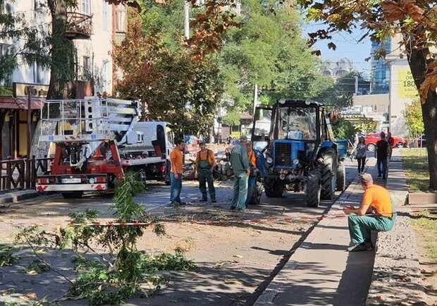 Пробок станет больше: в центре Одессы перекрыли еще одну улицу. Фото: телеграм-канал Одесса Сейчас