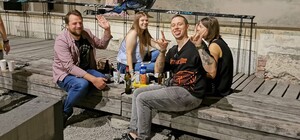 Скоро Новий Рік: на руїнах синагоги у Львові організували велику п'янку