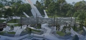 Зацени: как будет выглядеть новая зона отдыха у пешеходного моста