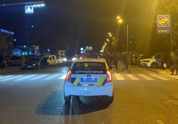В Одессе на Черемушках автомобиль насмерть сбил пешехода. Фото: Патрульная полиция