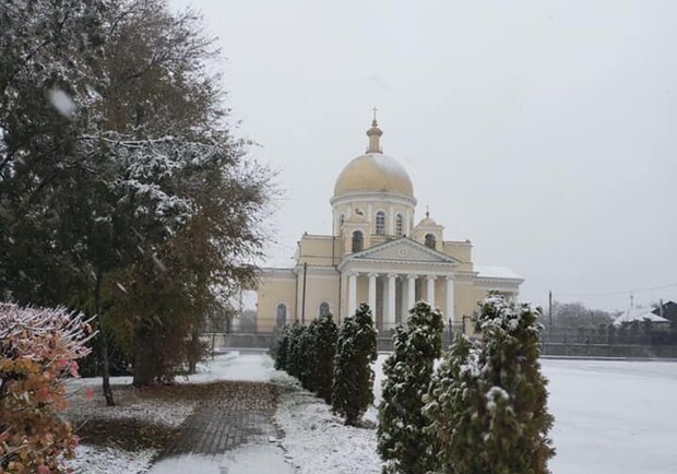 В последний день осени: на юге Одесской области выпал первый снег. Фото: Алла Кариза