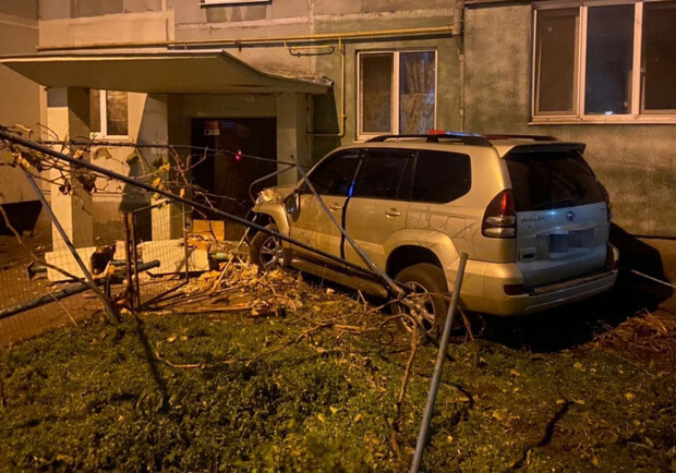 Ночью в Одессе ловили пьяного водителя. Фото патрульной полиции