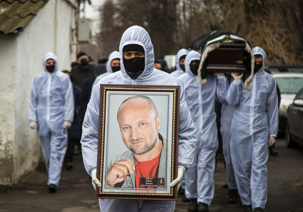 В Одессе похоронили Вадима Черного, который умер от коронавируса  - фото