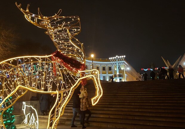 Как Одесса готовится к Новому году. Фото: Марины Повертайло 