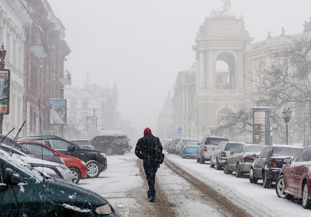 Мокрый снег и гололед: в Одессе резко изменится погода. Фото: "Маяк"