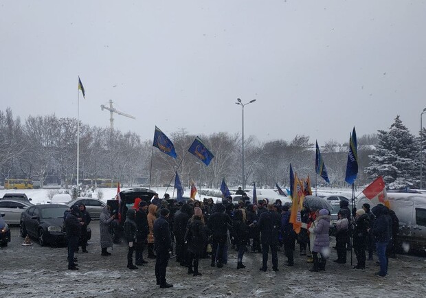 Высокие тарифы и локдаун: в Одессе организовали несколько протестов. Фото: "УСИ"