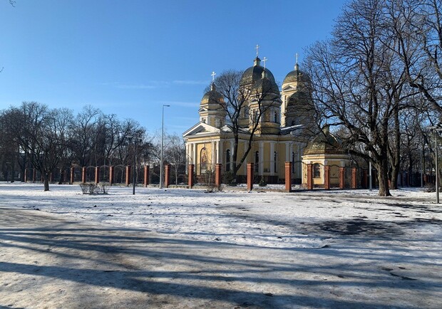 Как проходит благоустройство Алексеевского сквера в январе 2021 года. Фото горсовета
