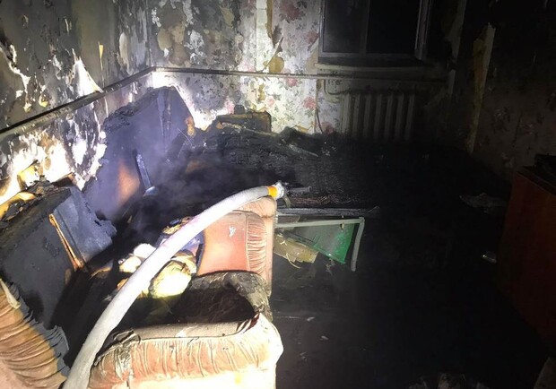 Еще один трагический пожар: в Одессе погиб мужчина. Фото: Служба чрезвычайных ситуаций