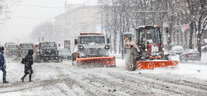 Непогода разбушевалась: в Запорожье и области из-за снега увеличилось количество ДТП