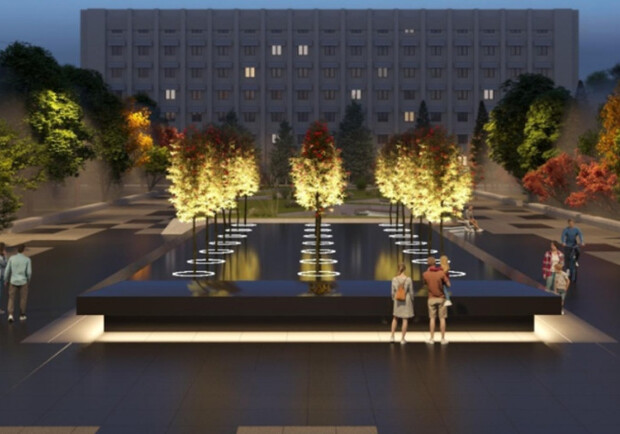 Мемориалы с QR-кодами: как преобразят площадь перед Одесской ОГА. Фото: NG architects