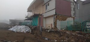 Жуткое зрелище: под Одессой склоны 