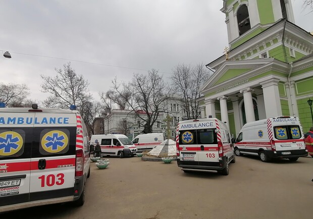 В Одессе больным Covid-19 снова не хватает мест в больницах. Кадр из видео