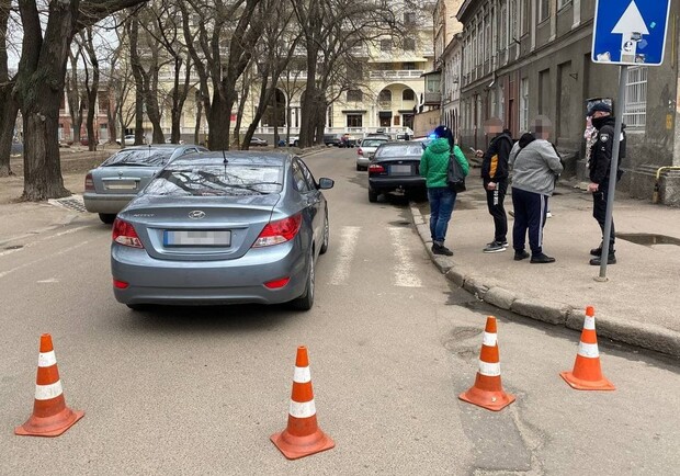 Сбил трех парней и скрылся: в Одессе задержали горе-водителя. Фото: патрульная полиция