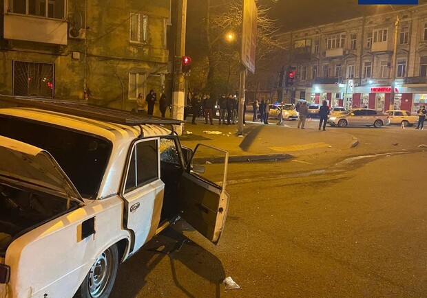 На Молдаванке произошло серьезное ДТП. Фото: Патрульная полиция 