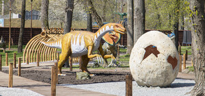 Попадешь в Юрский период: в Киеве откроется крупнейший в стране парк динозавров