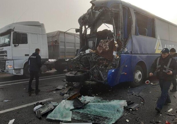 ДТП, которое произошло 27 января на Киевской трассе