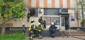 Утро не задалось: в Одессе загорелся областной архив (обновлено)