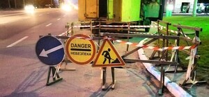 Около заправки: в Полтаве появился новый опасный провал