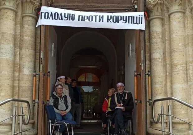 Пастор одесской Кирхи объявил голодовку. Фото:  Odessa.Online 