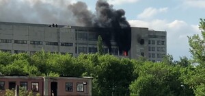 Верхние этажи в огне: на 